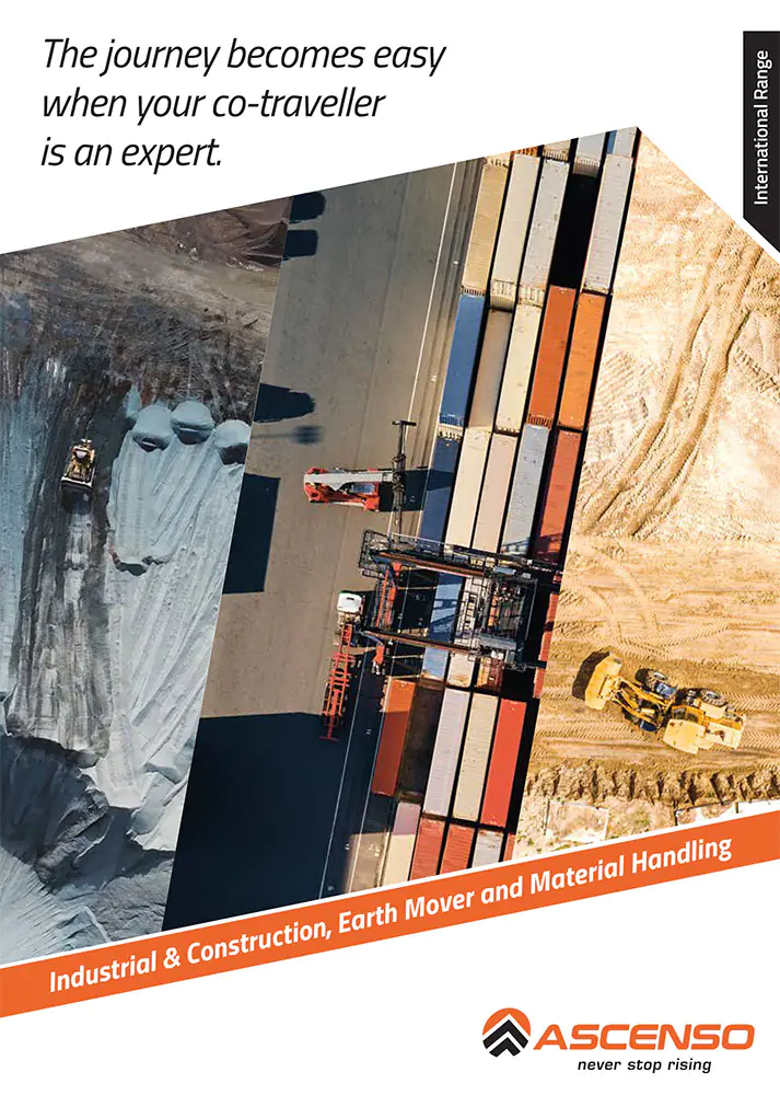 Ascenso Industrial construction material handling earthmover catalogue