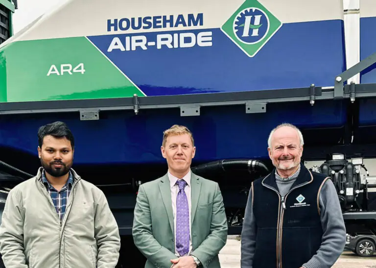 Last week Ascenso R&D Manager Abhishek Kumar visited Househam Sprayers