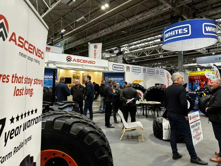 Ascenso tyres LAMMA 2024 stand NEC Birmingham