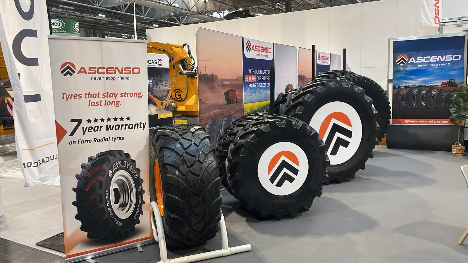 Ascenso Tyres at LAMMA 2024