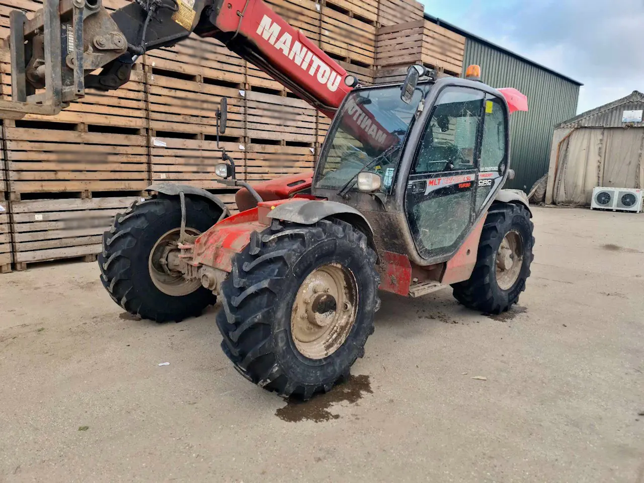 Manitou telehandler